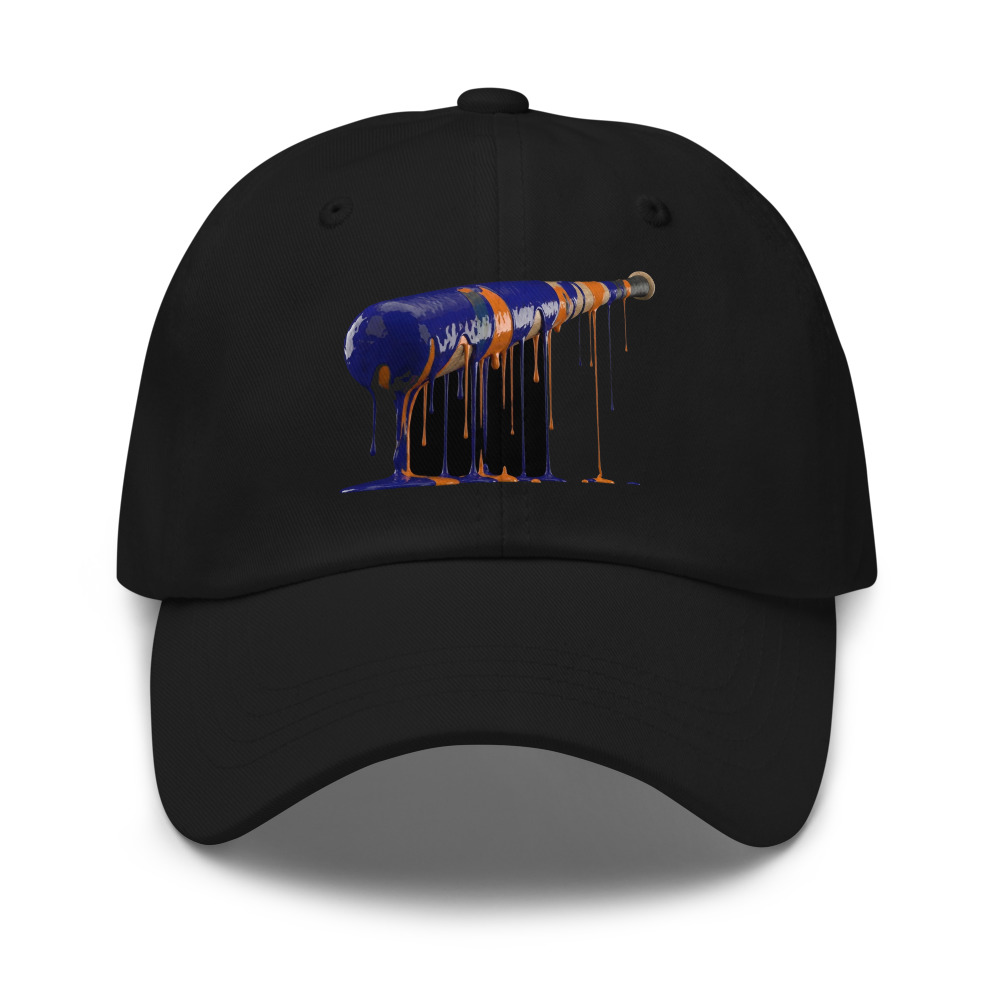 Black snapback with Bat design