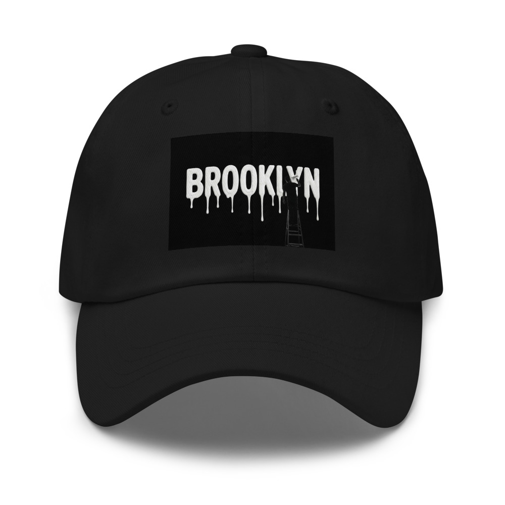 Black snapback with Brooklyn design
