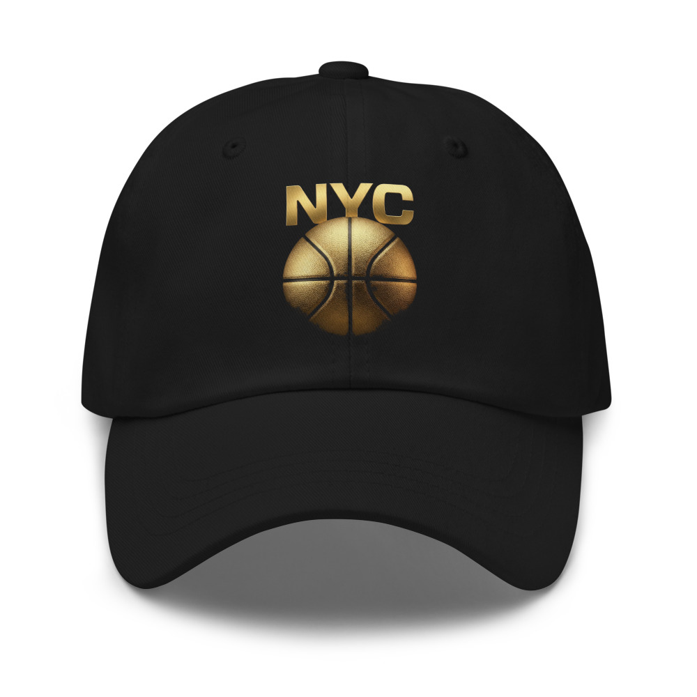Black snapback with NYC design
